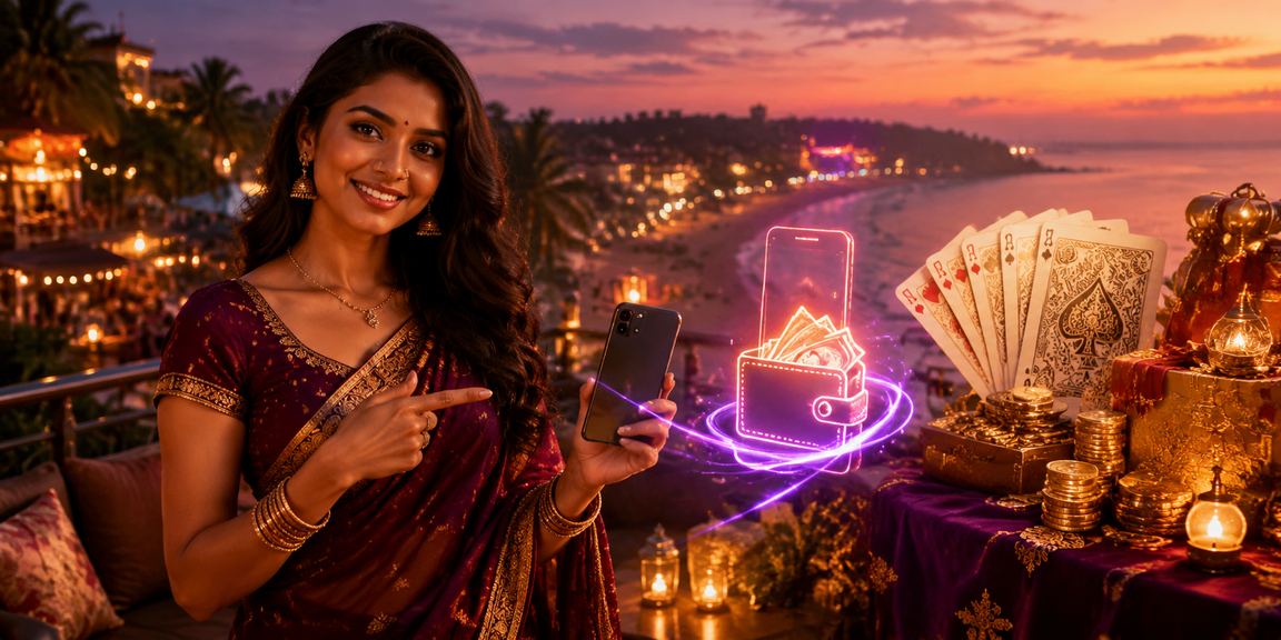 Beachside gaming atmosphere in Goa popular for Teen Patti