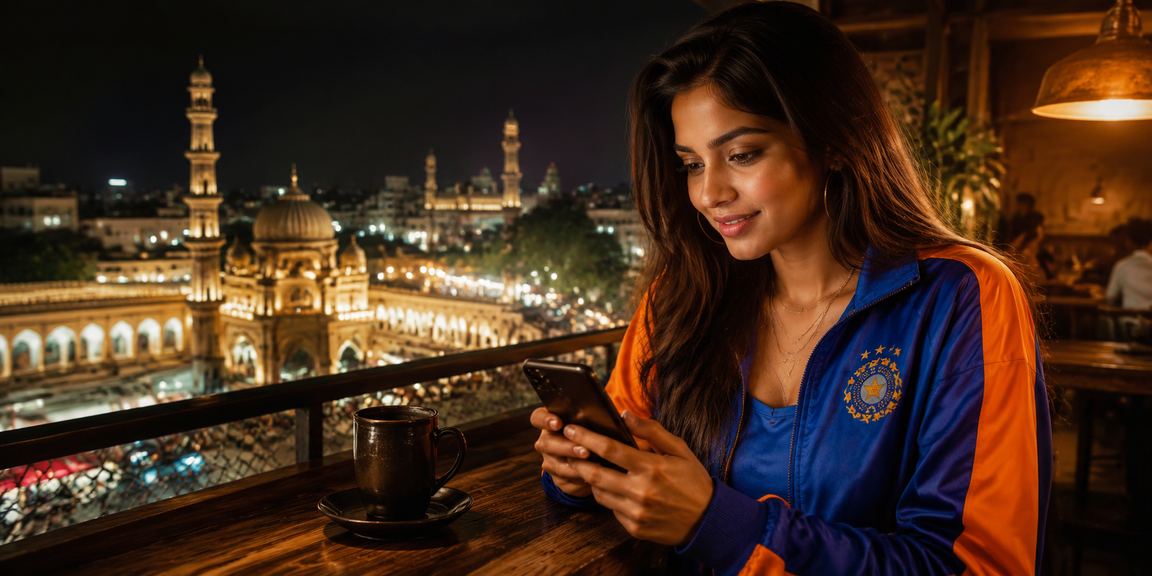 Cricket fans betting in Lucknow old city